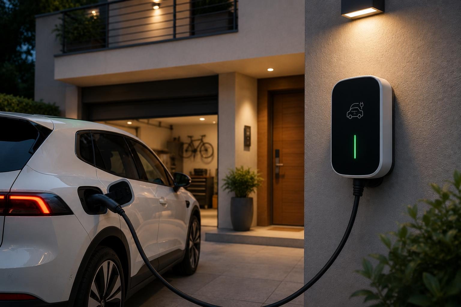 Cargador de coche eléctrico subvencionado con el Plan MOVES en Terrassa